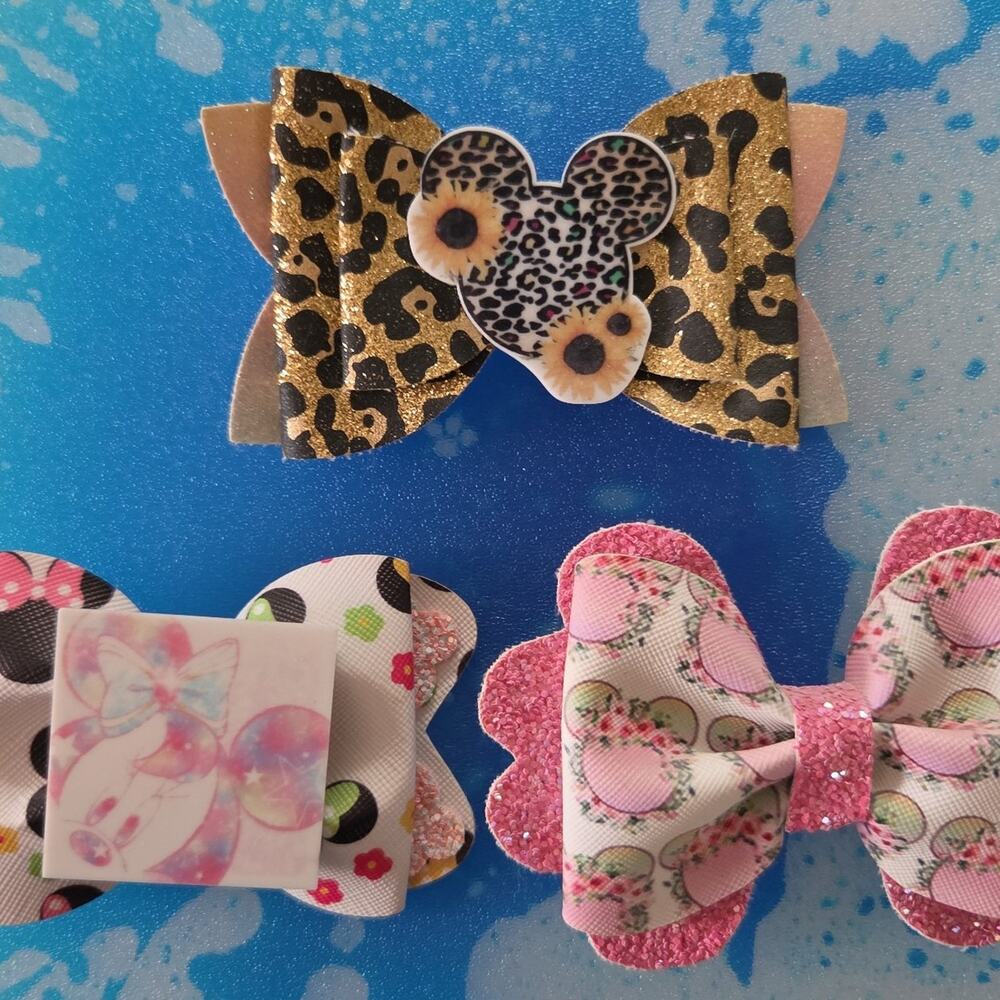 Custom Minnie Mouse Hair Bows